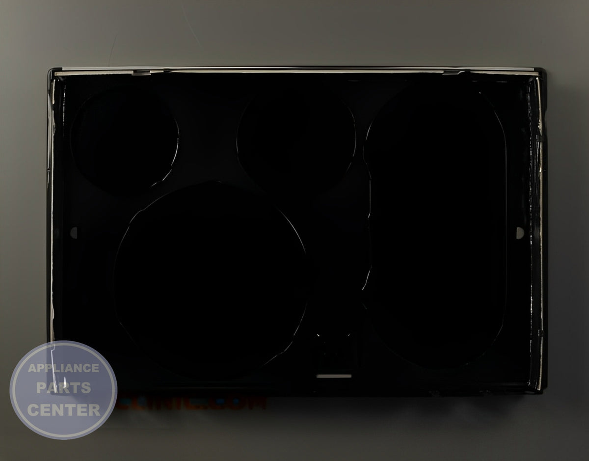 Glass Main Top WB62X29262 - Detailed view of durable glass material