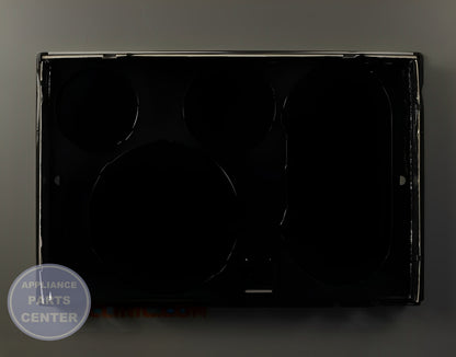 Glass Main Top WB62X29262 - Detailed view of durable glass material