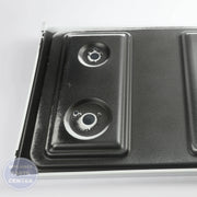 GEH WHITE RANGE TOP WB62X31580 - Main view showing durable construction for Profile series