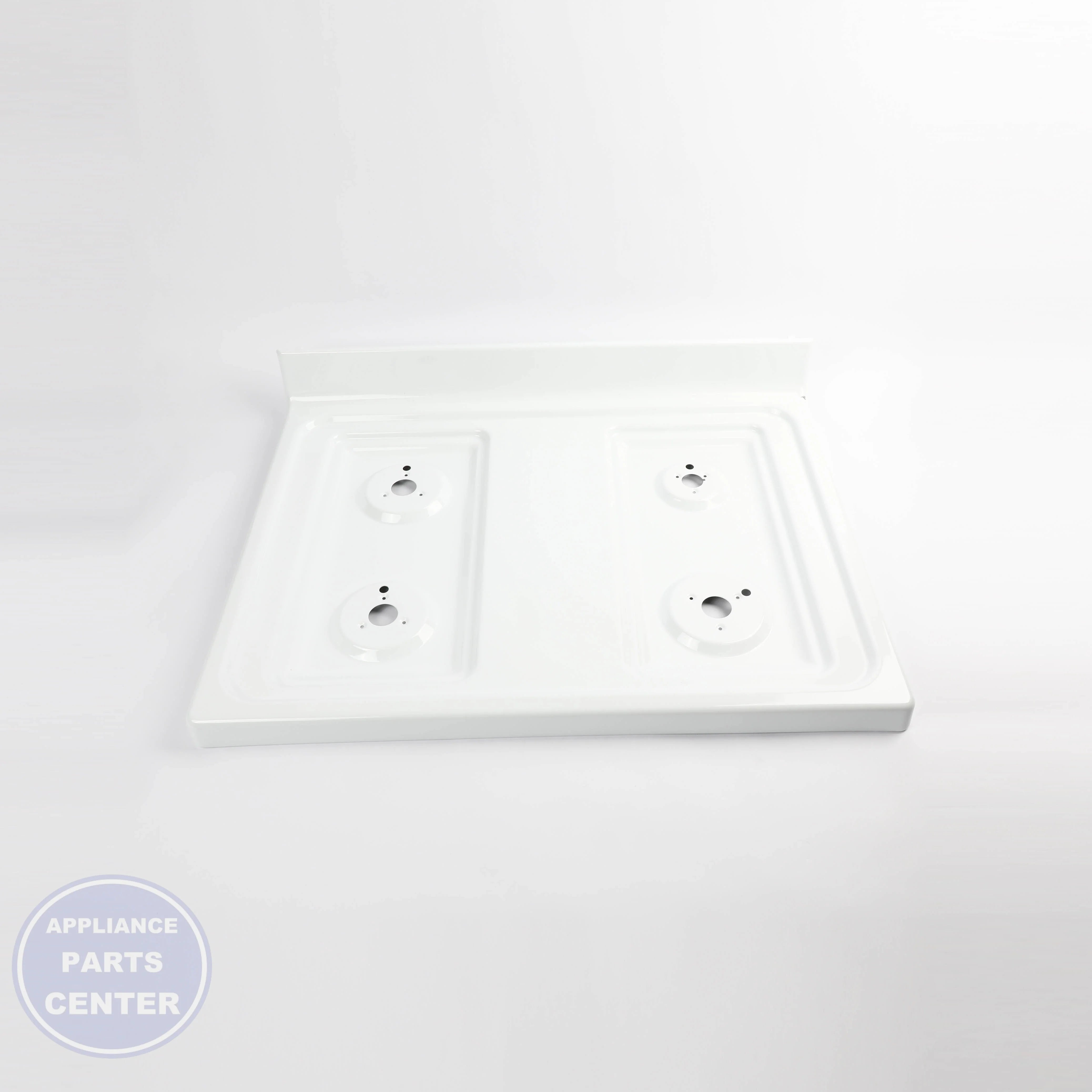 GEH WHITE RANGE TOP WB62X31580 - Installation in Profile series showing key mounting points