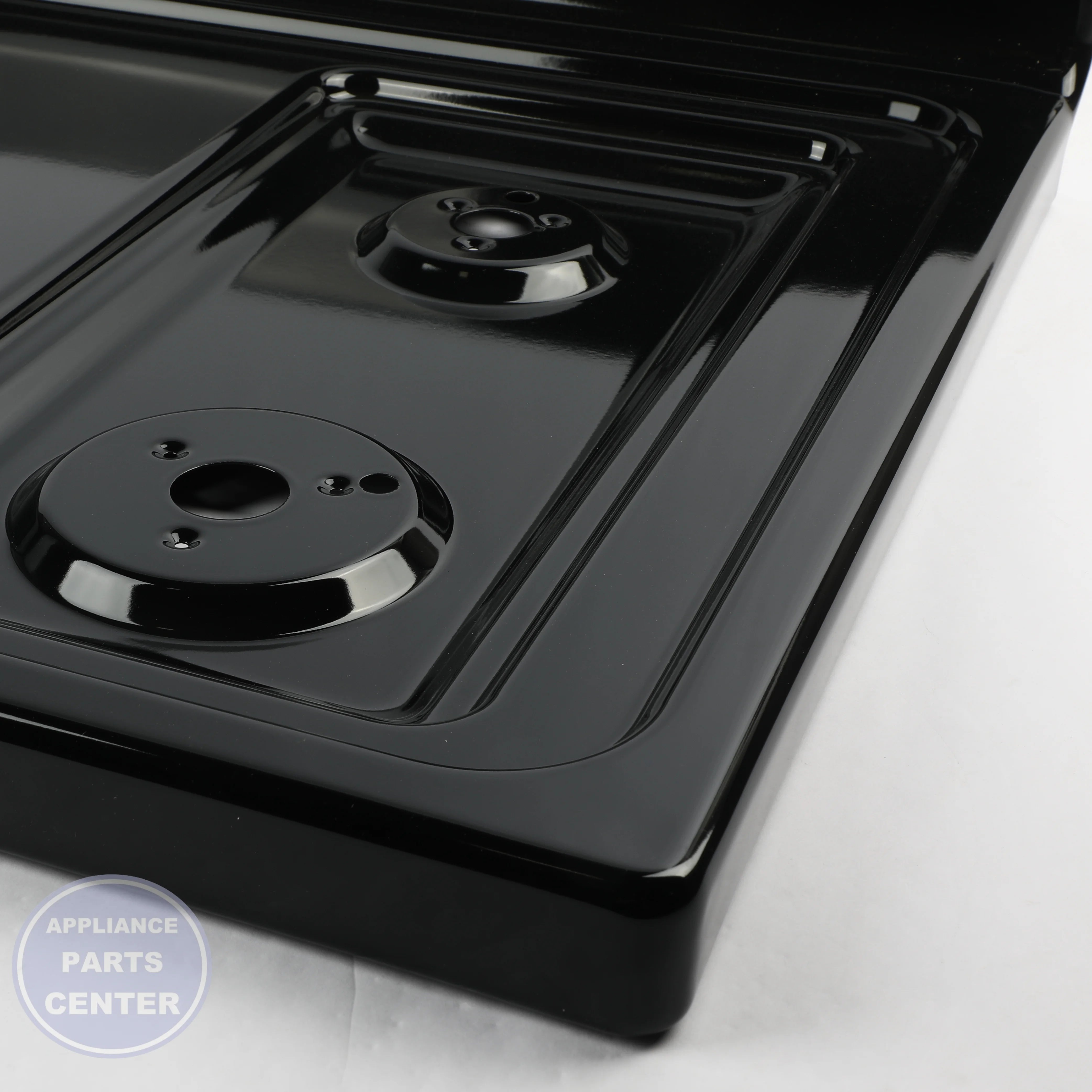 BLACK RANGE TOP WB62X31581 - Detailed view of durable construction