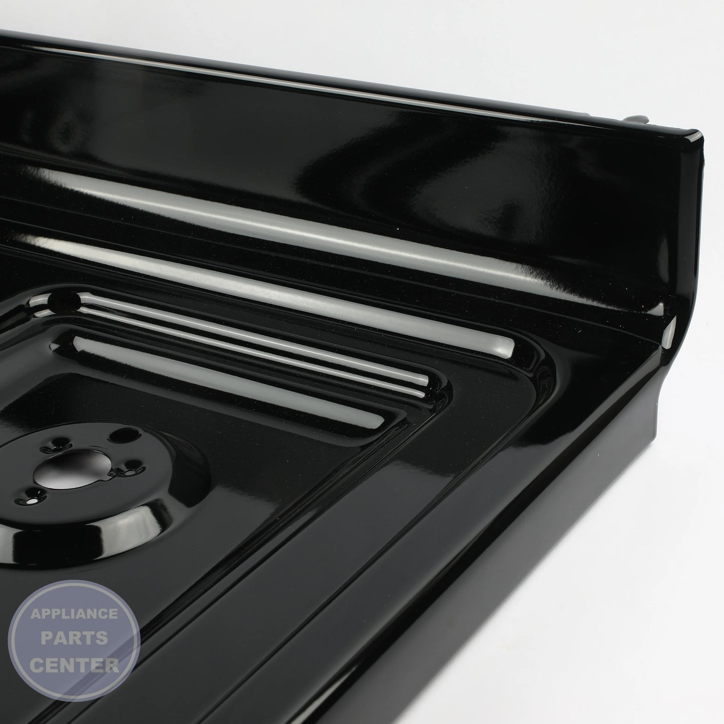 GEH BLACK RANGE TOP WB62X31581 - Installation in GEH model showing key mounting points