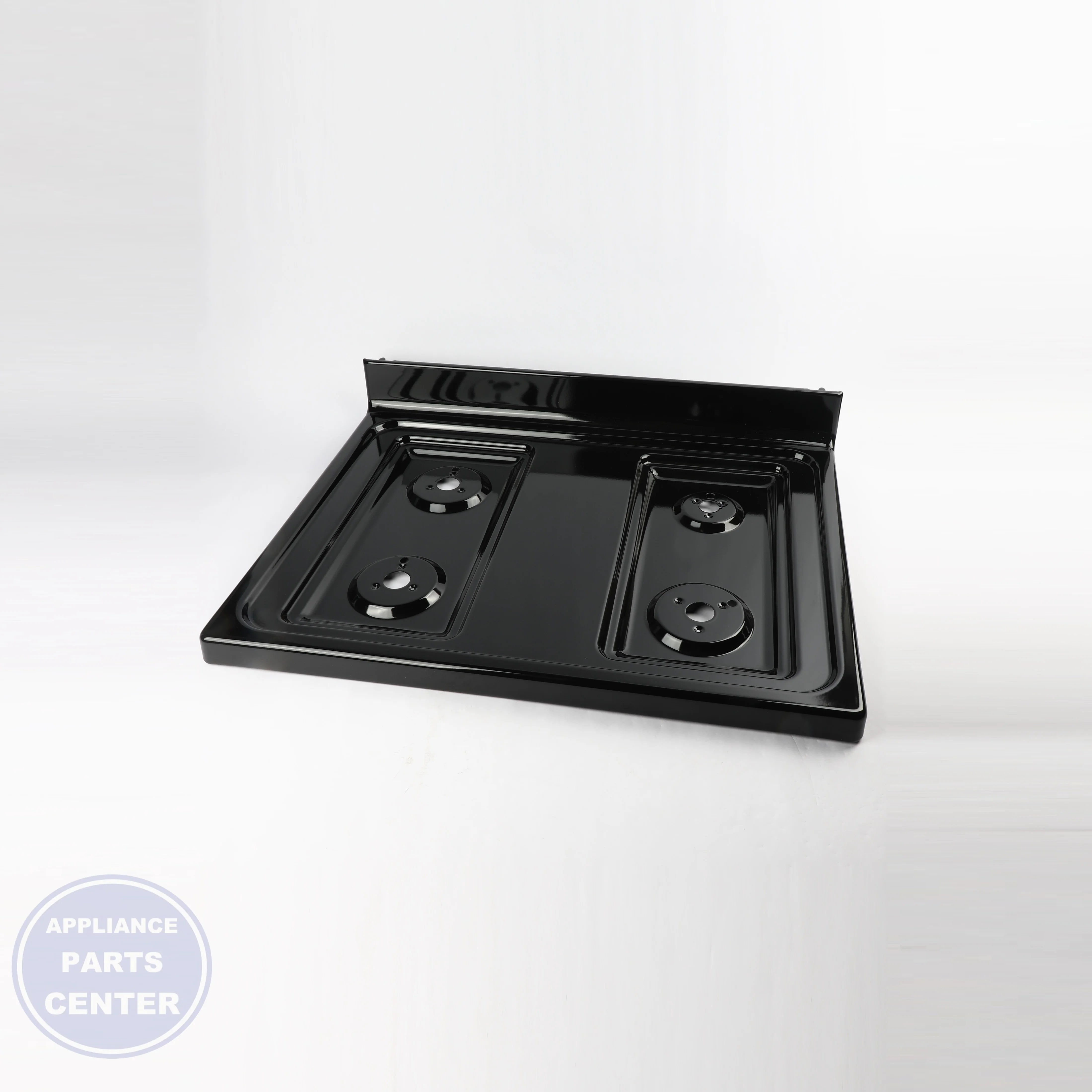 GEH BLACK RANGE TOP WB62X31581 - Installation in GEH model showing key mounting points