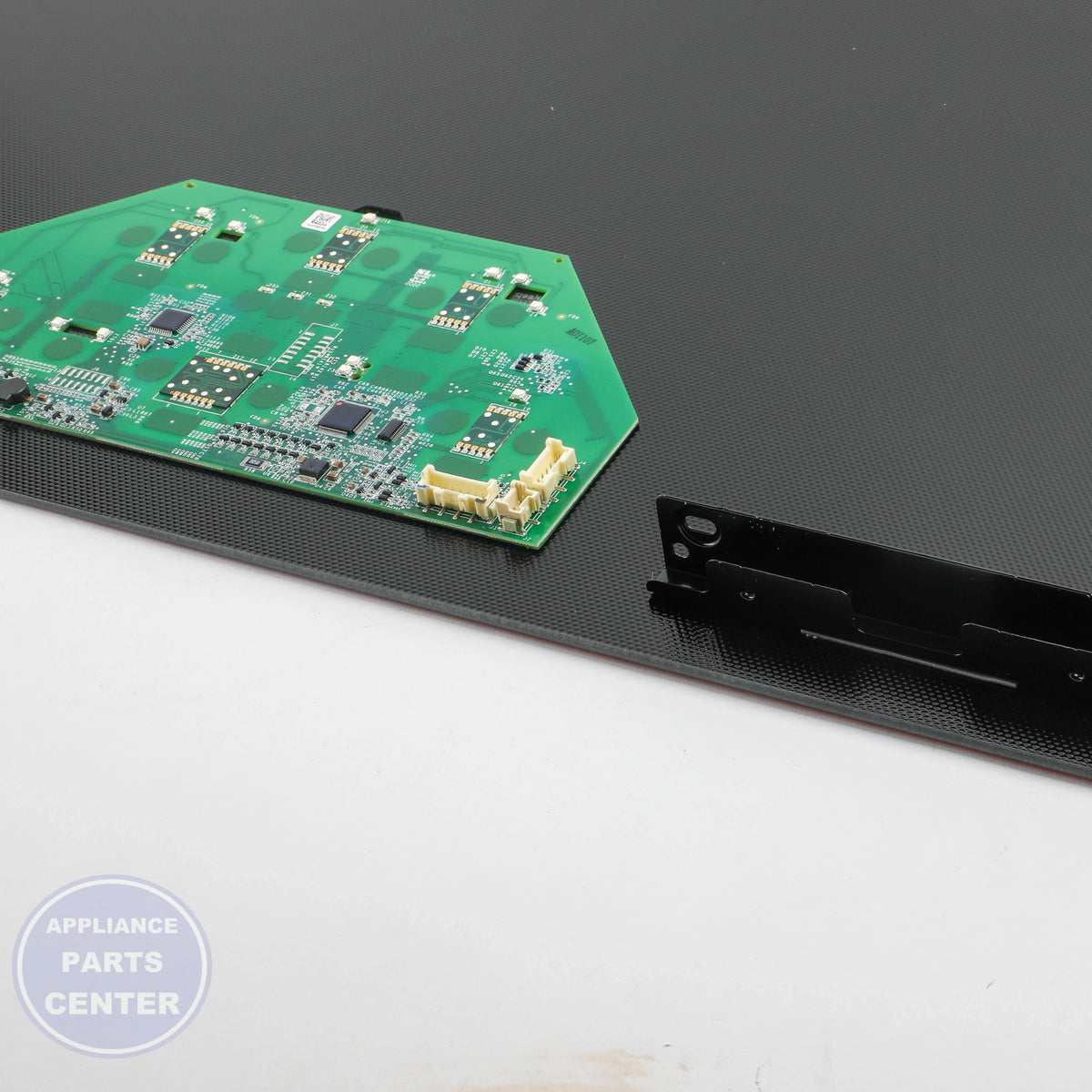 MAINTOP GLASS ASM 30 - Side view with precise measurements