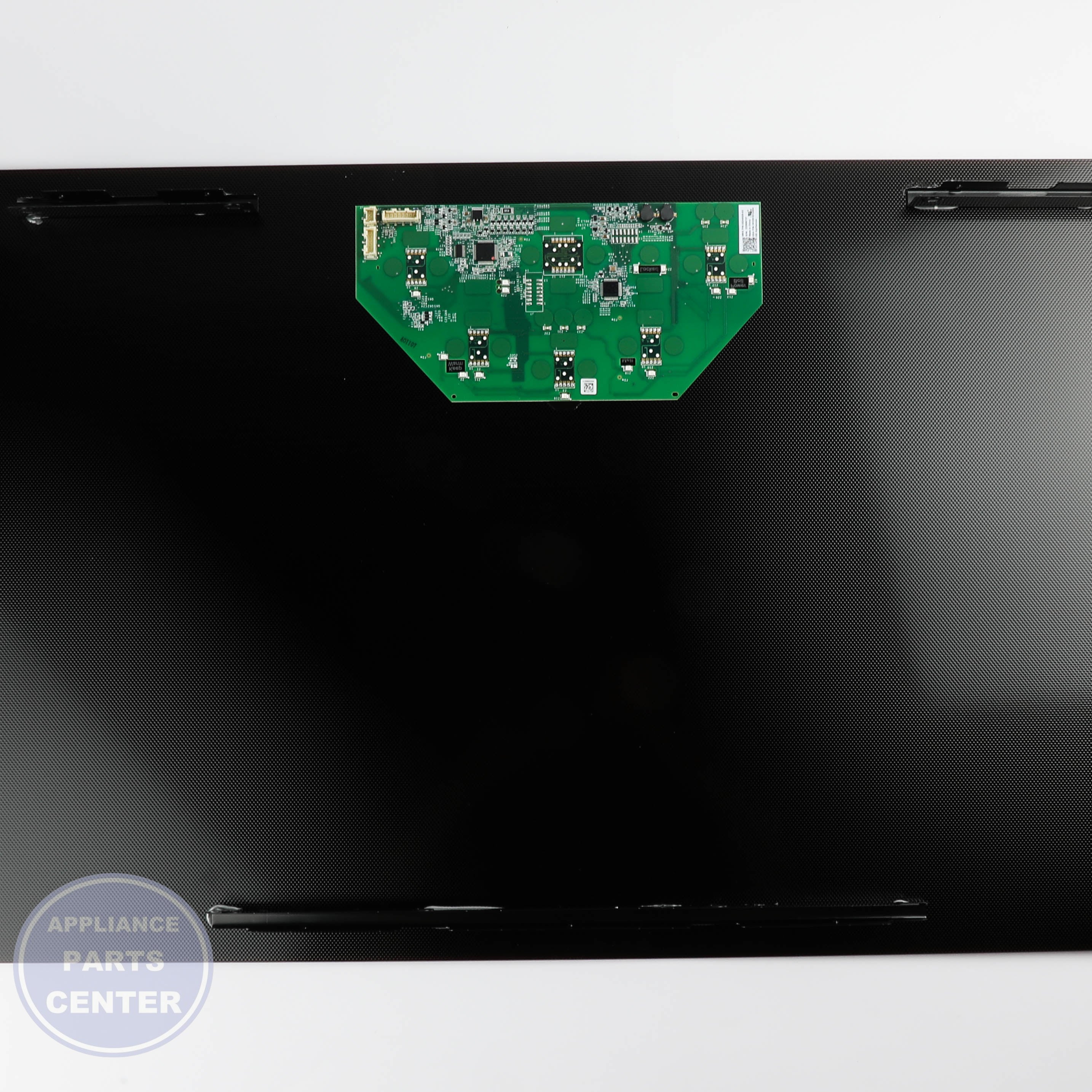MAINTOP GLASS ASM 36 (WB62X38588) - Side view with precise measurements