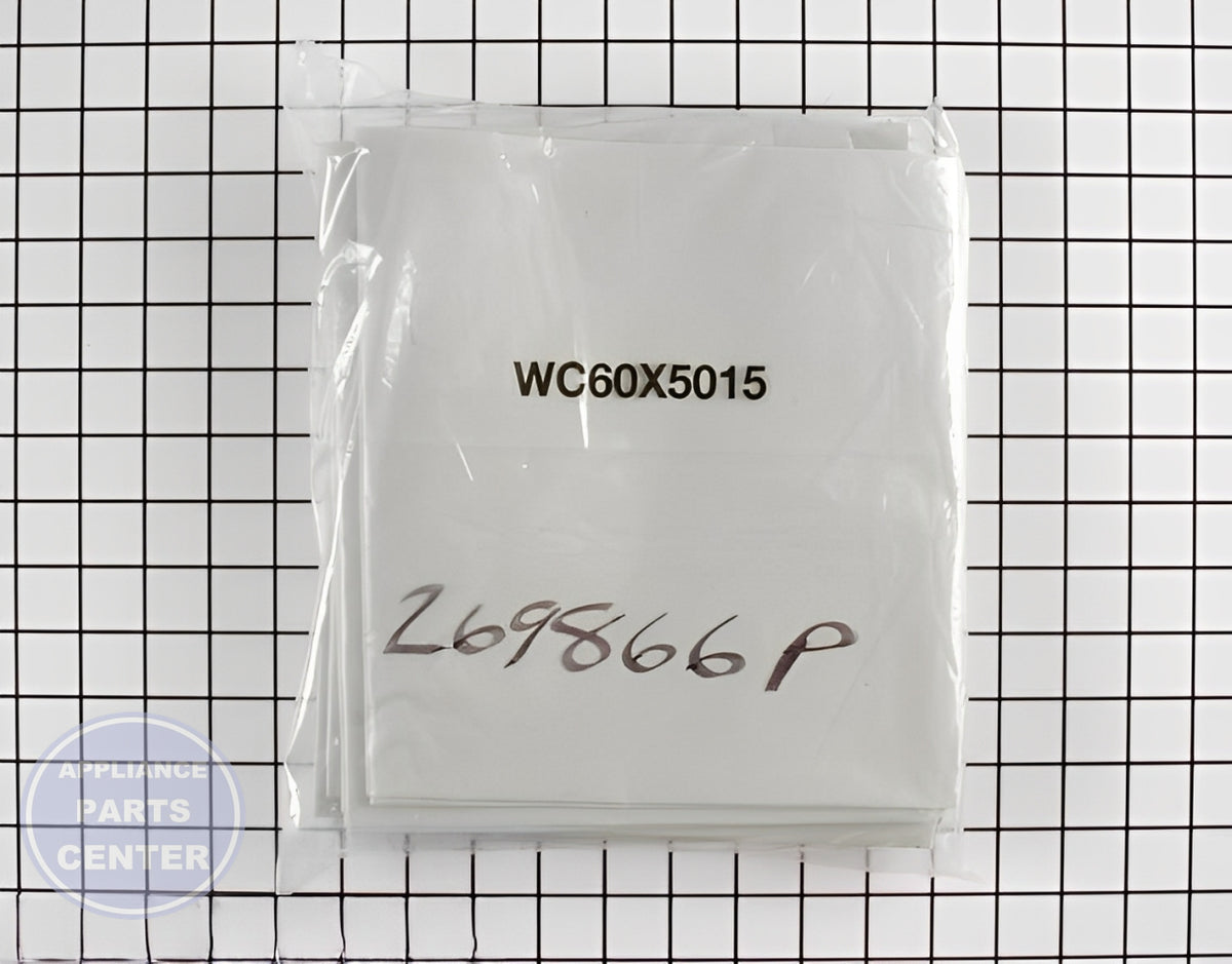 GE TRASH COMPACTOR BAGS 12 PACK 12" - Main view showing durability for GEN models