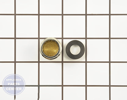 GE DISHWASHER FAUCET ADAPTER WD01X10383 - Side view with precise specifications