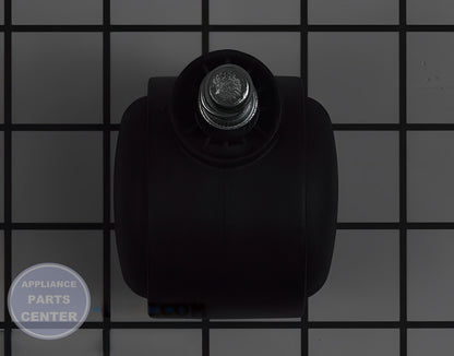 GE Dishwasher Caster WD01X25527 - Installation in XLVG70F model showing key mounting points