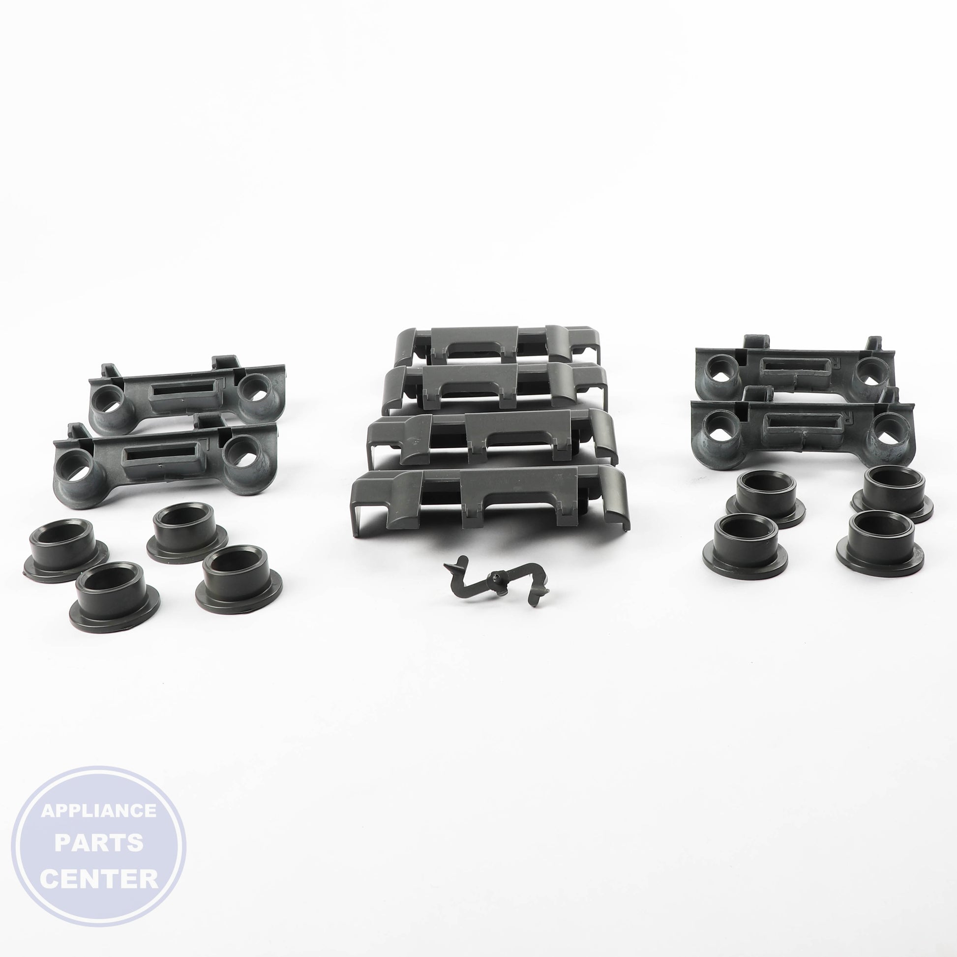 GEH RACK CARRIER AND ROLLER KIT WD01X35298 - Installation in GEH models showing secure mounting points