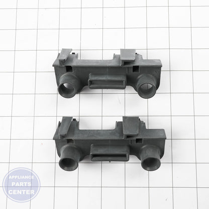 GEH RACK CARRIER AND ROLLER KIT WD01X35298 - Installation in GEH models showing secure mounting points