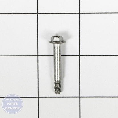SCR 8-32 B HXW 1.13 SS WD02X10109 - Side view with 1.13-inch width measurement