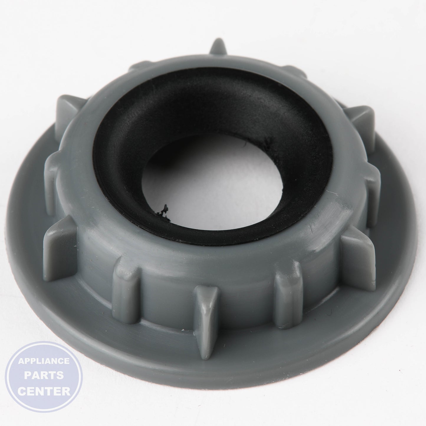GEH RING NUT W/GASKET WD02X23651 - Main view showing tight seal for GEH models
