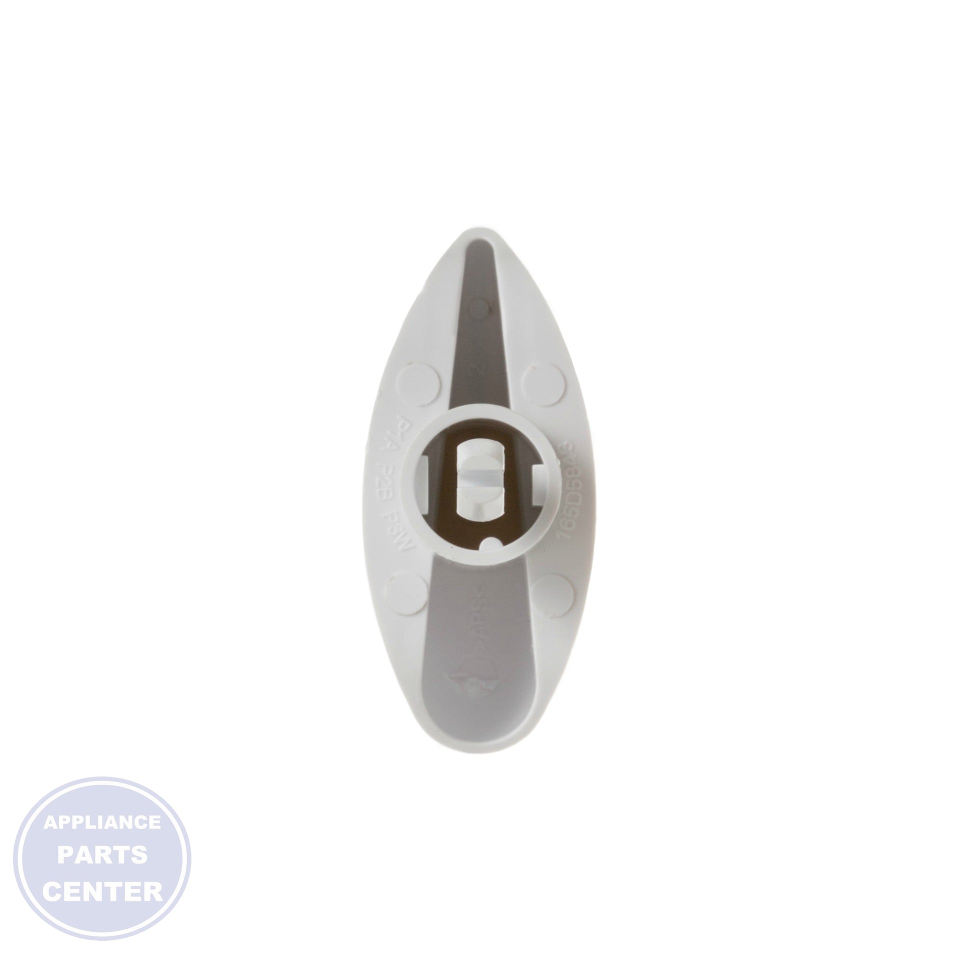 GEH KNOB TIMER WHITE WD09X10025 - Installation in specific model showing easy mounting points