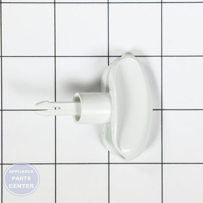 GEH KNOB TIMER WHITE WD09X10025 - Installation in specific model showing easy mounting points