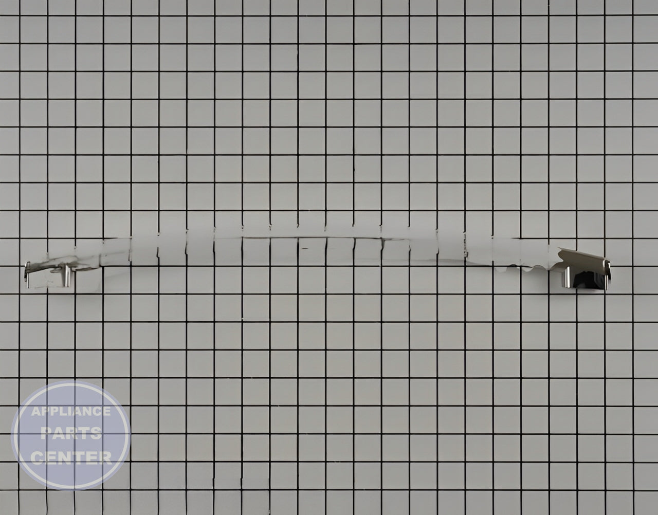GE Dishwasher Profile Handle Assembly WD09X21321 - Side view with secure grip measurements