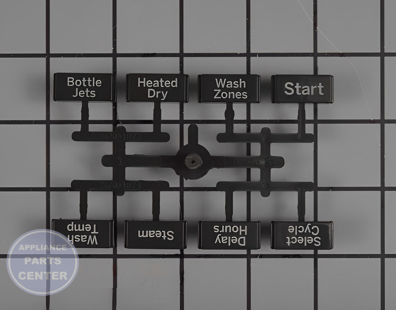 GEH DISHWASHER INTERFACESM WD09X21694 - Main view showing control knob for [specific models]