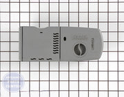 GE DISHWASHER DETERGENT AND RINSE AID DISPENSER WD12X10163 - Main view showing efficient detergent distribution for various GE models