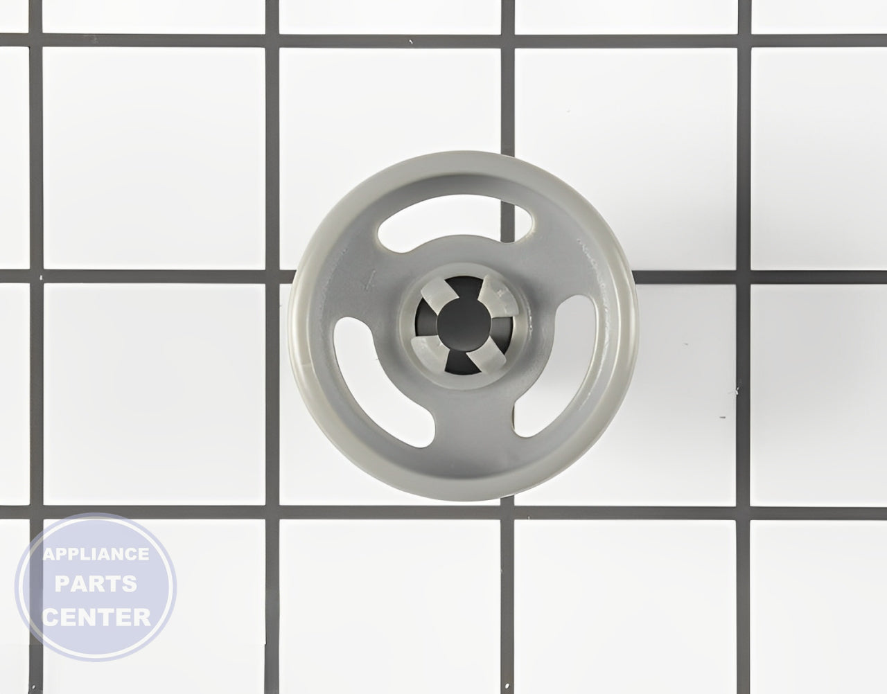 GE DISHWASHER LOWER DISH RACK STUD AND ROLLER WD12X10231 - Main view showing durable Axle and Roller for specific models