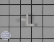 GE Dishrack Roller Axle WD12X10278 - Main view showing smooth movement for GE and Hotpoint Dishwashers