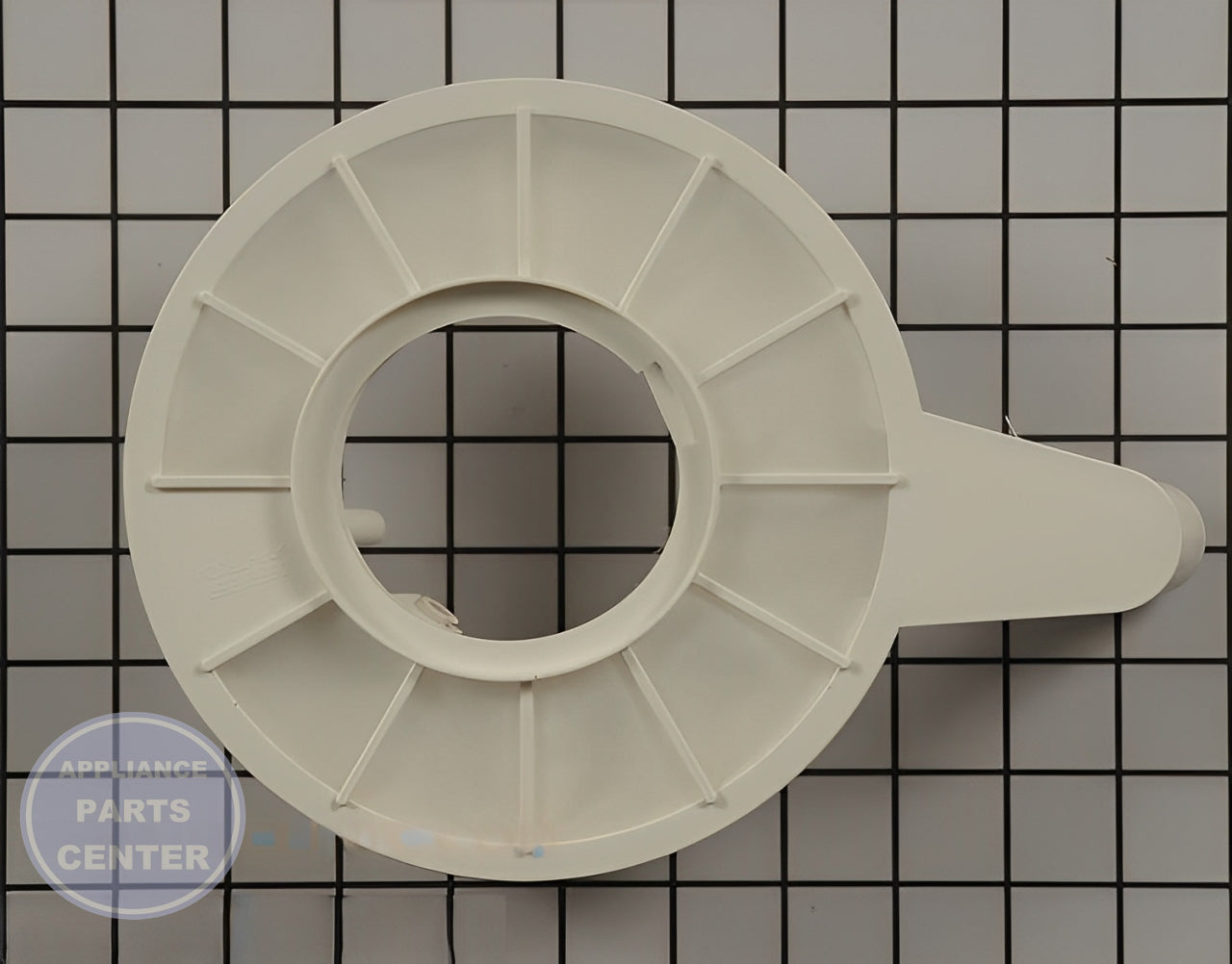 GE REPLACEMENT FILTER WD12X10357 - Main view showing efficient food particle trapping for GE Dishwasher models