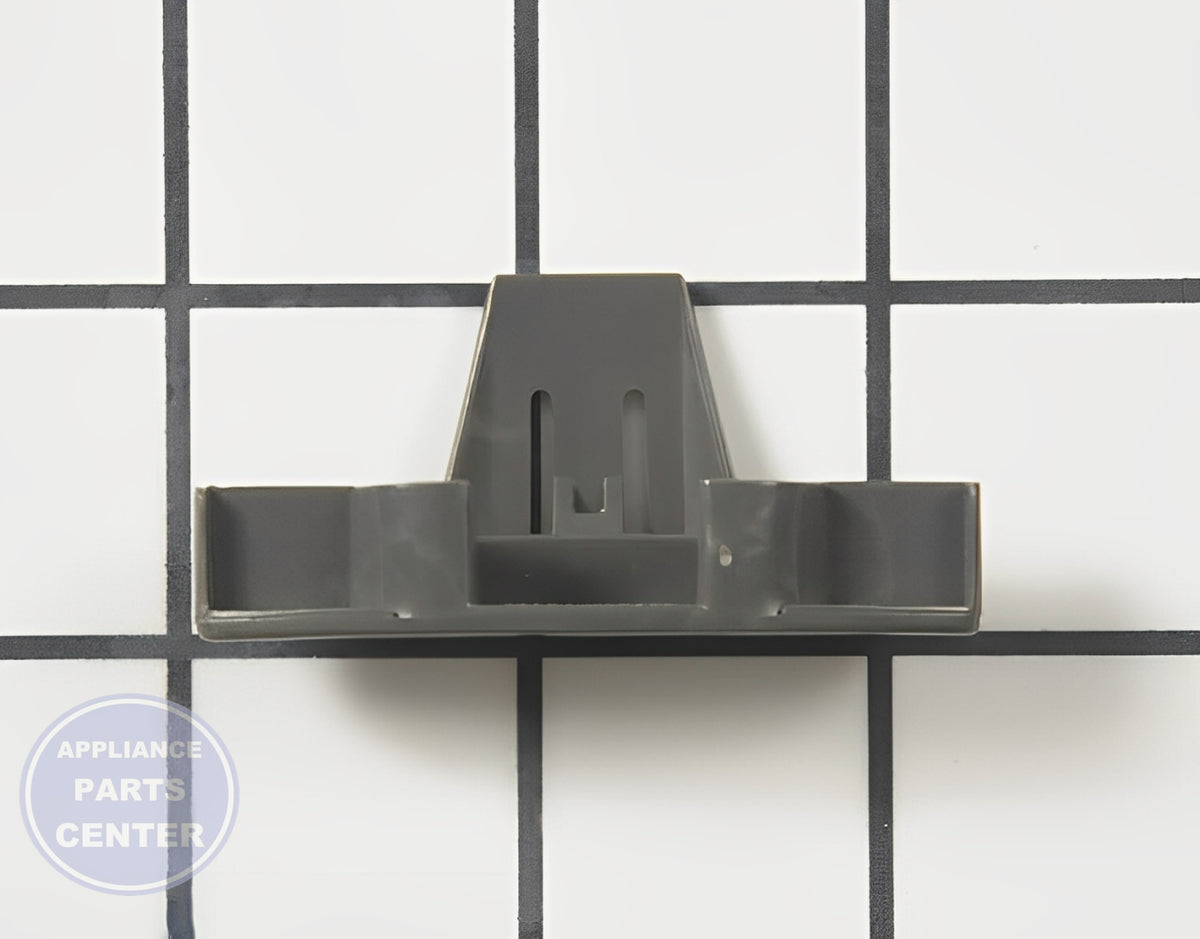 GE DISHWASHER UPPER SLIDE RAIL STOP WD12X10426 - Main view showing smooth sliding for specific models