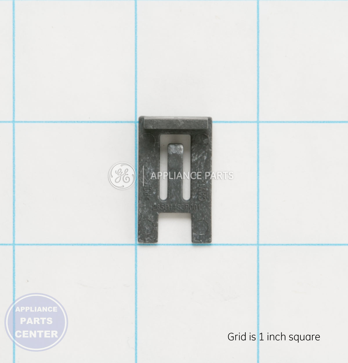 GEH CLIP BRACKET WD12X10430 - Main view showing secure dish rack support for GDF510PSJ2SS and GDT695SGJ5BB