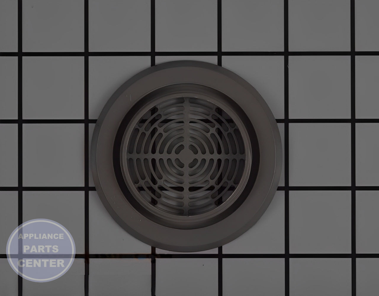 GE Vent Cover WD12X10471 - Main view showing airflow functionality for GE and Crosley models
