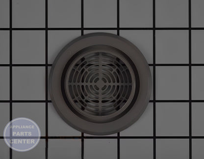 GE Vent Cover WD12X10471 - Main view showing airflow functionality for GE and Crosley models