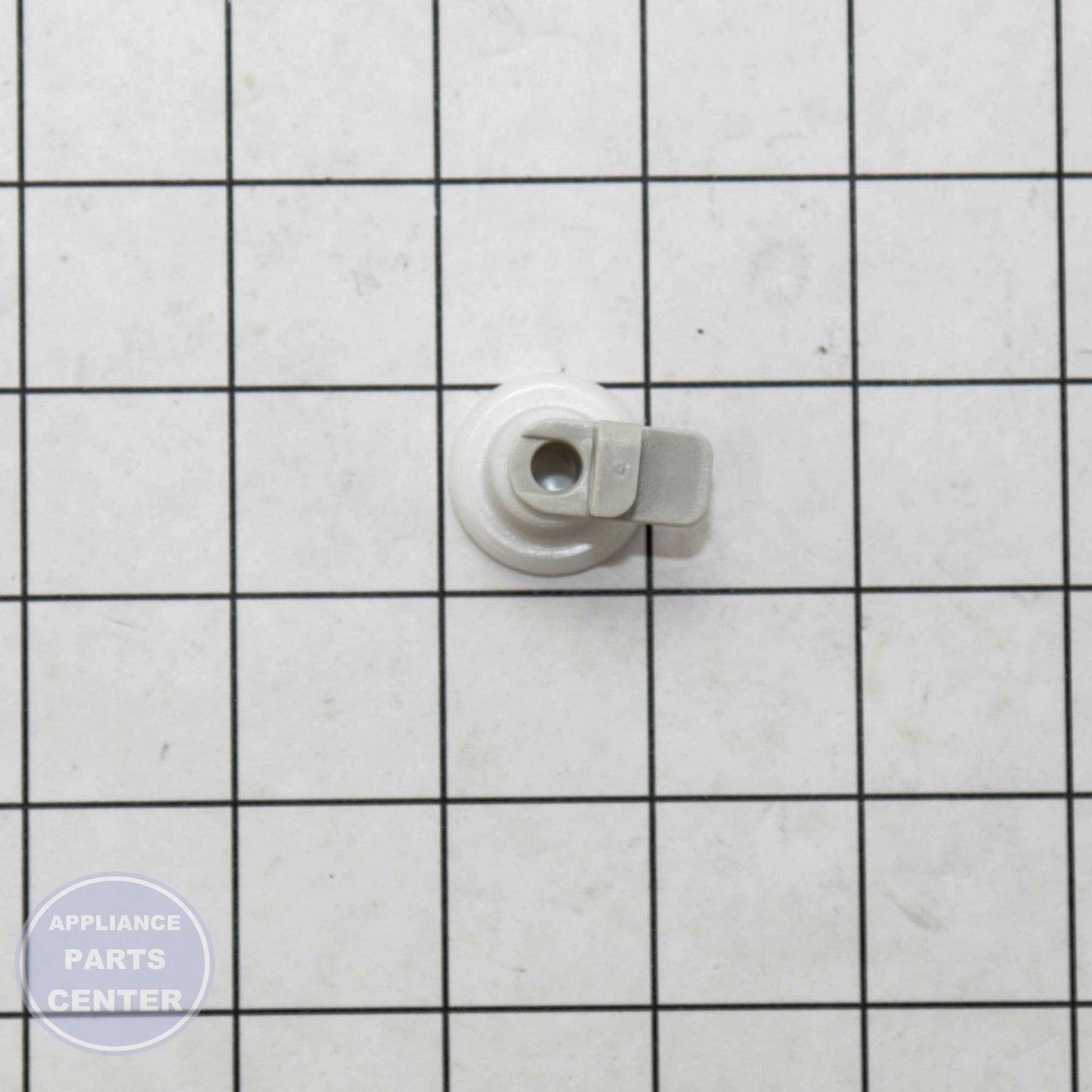 STUD ROLLER UPPER ASM WD12X20974 - Side view with precise measurements