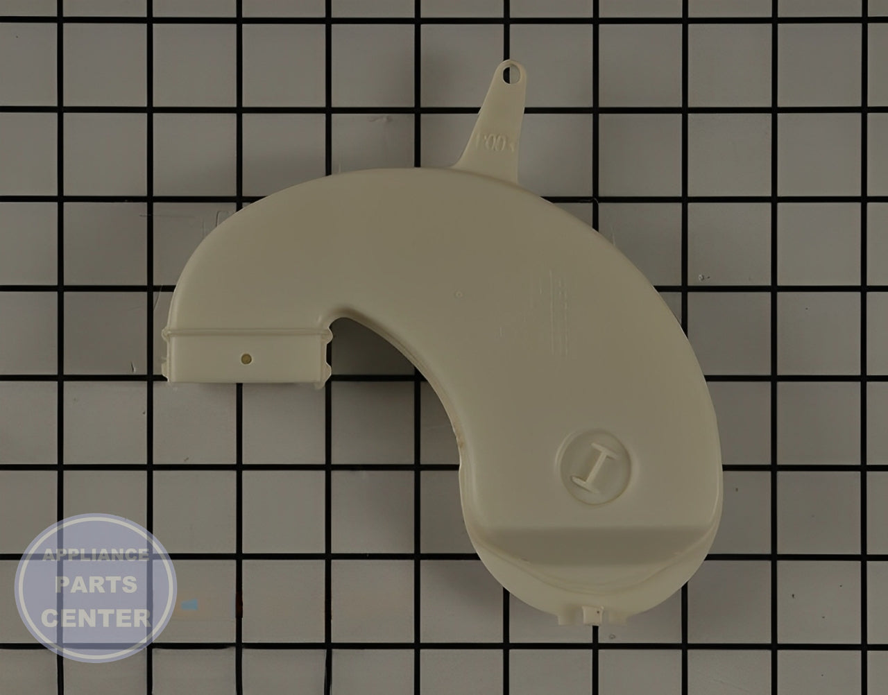 GE DISHWASHER TRANSITION PIECE ASSEMBLY WD12X23557 - Main view showing optimal airflow for GE dishwasher models