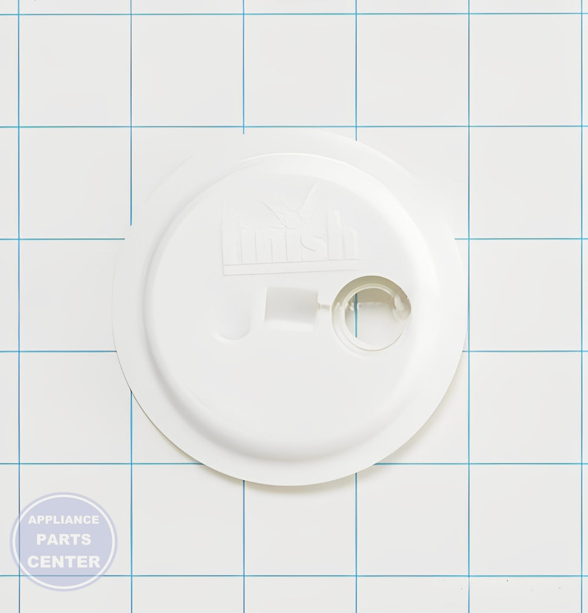 GE DET CUP COVER WD12X24237 - Installation in GE Profile series showing key mounting points