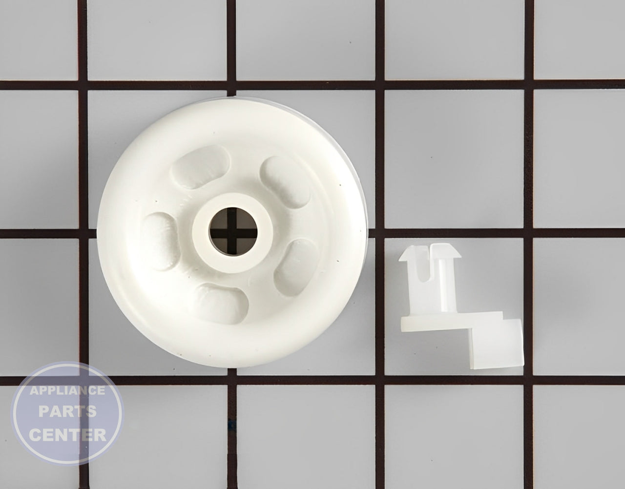 GE DISHWASHER ROLLER WD12X271 - Main view showing durable roller for various GE models