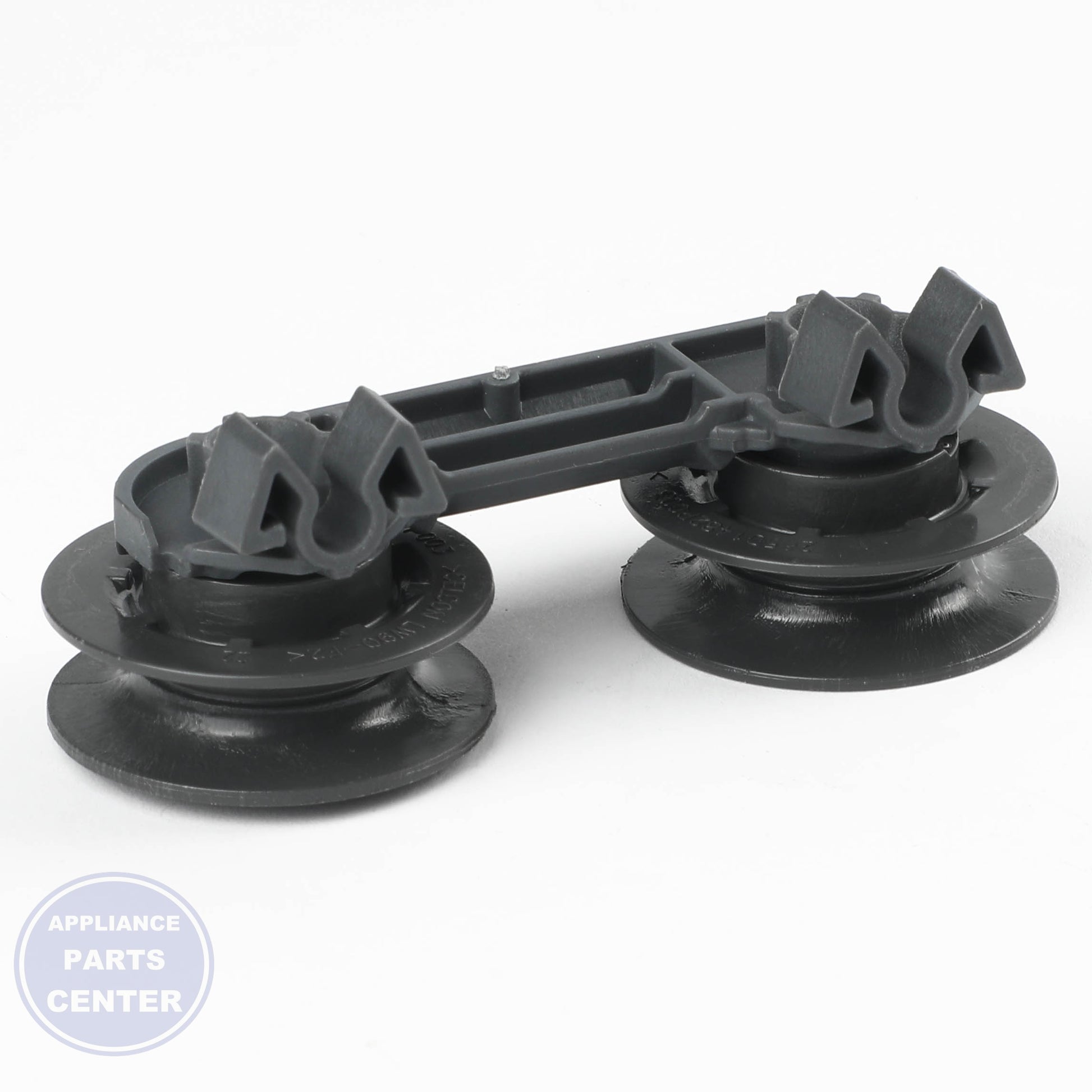 GEH UPPER RACK ROLLER AND STUD ASSEMBLY WD12X27743 - Main view showing smooth rolling for GEH models