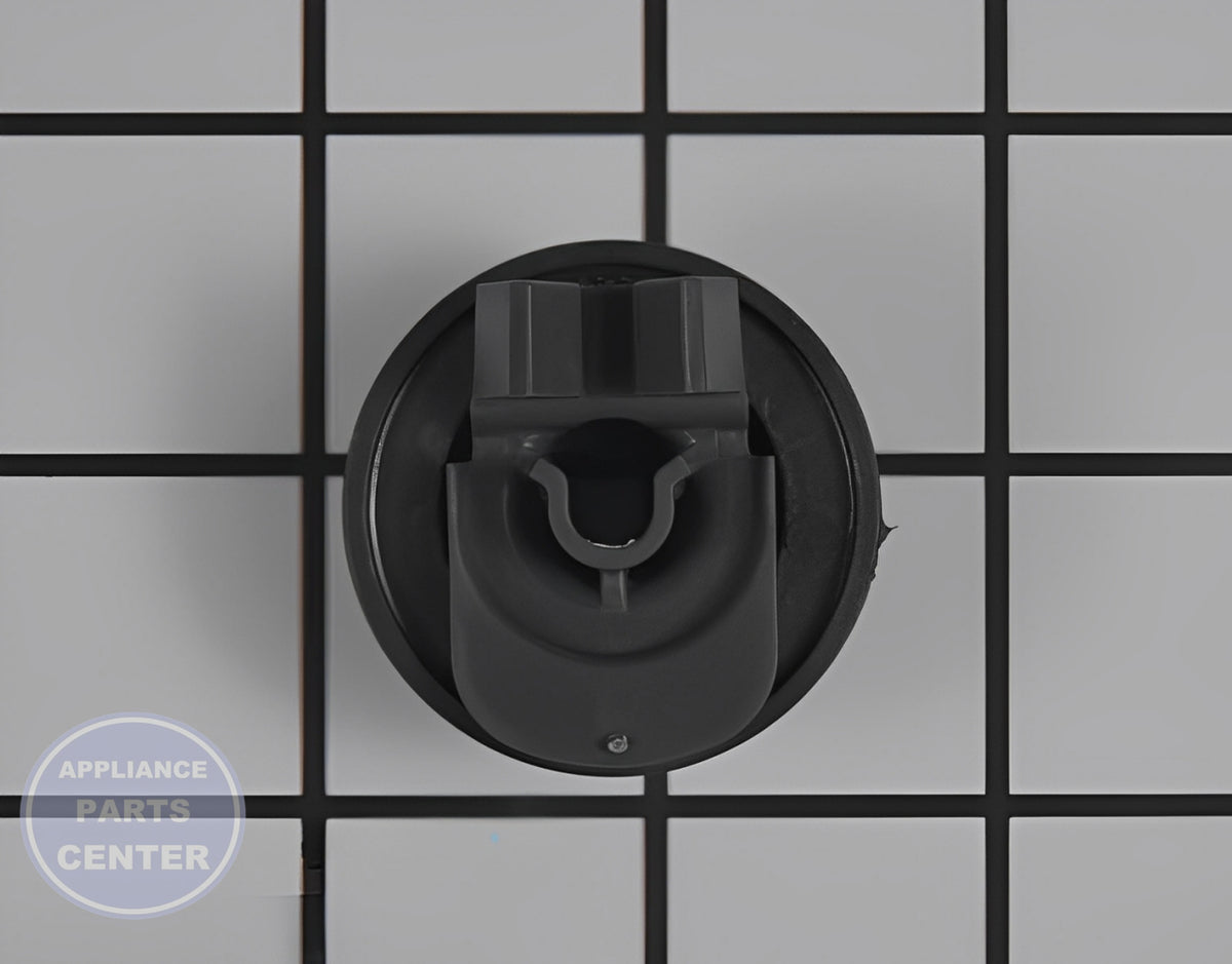 GE DISHWASHER LOWER RACK ROLLER AND STUD ASSEMBLY WD12X27747 - Detailed view of durable components