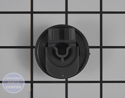 GE DISHWASHER LOWER RACK ROLLER AND STUD ASSEMBLY WD12X27747 - Detailed view of durable components