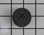 GE DISHWASHER LOWER RACK ROLLER AND STUD ASSEMBLY WD12X27747 - Main view showing sturdy construction for GE dishwasher models