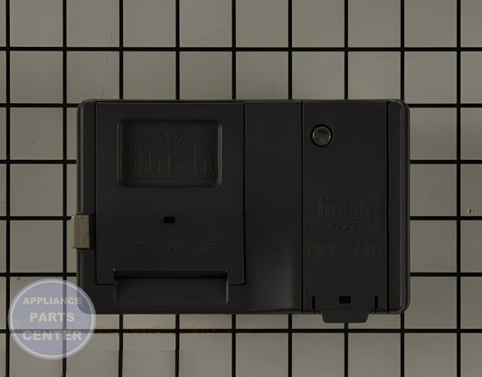 GE DISHWASHER DETERGENT MODULE WD12X28239 - Main view showing efficient dispensing for various GE models