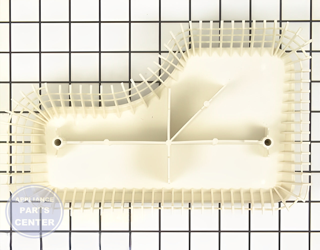 GE Sump Cover WD12X417 - Main view showing watertight seal for GE, Kenmore, Hotpoint models