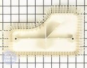 GE Sump Cover WD12X417 - Main view showing watertight seal for GE, Kenmore, Hotpoint models