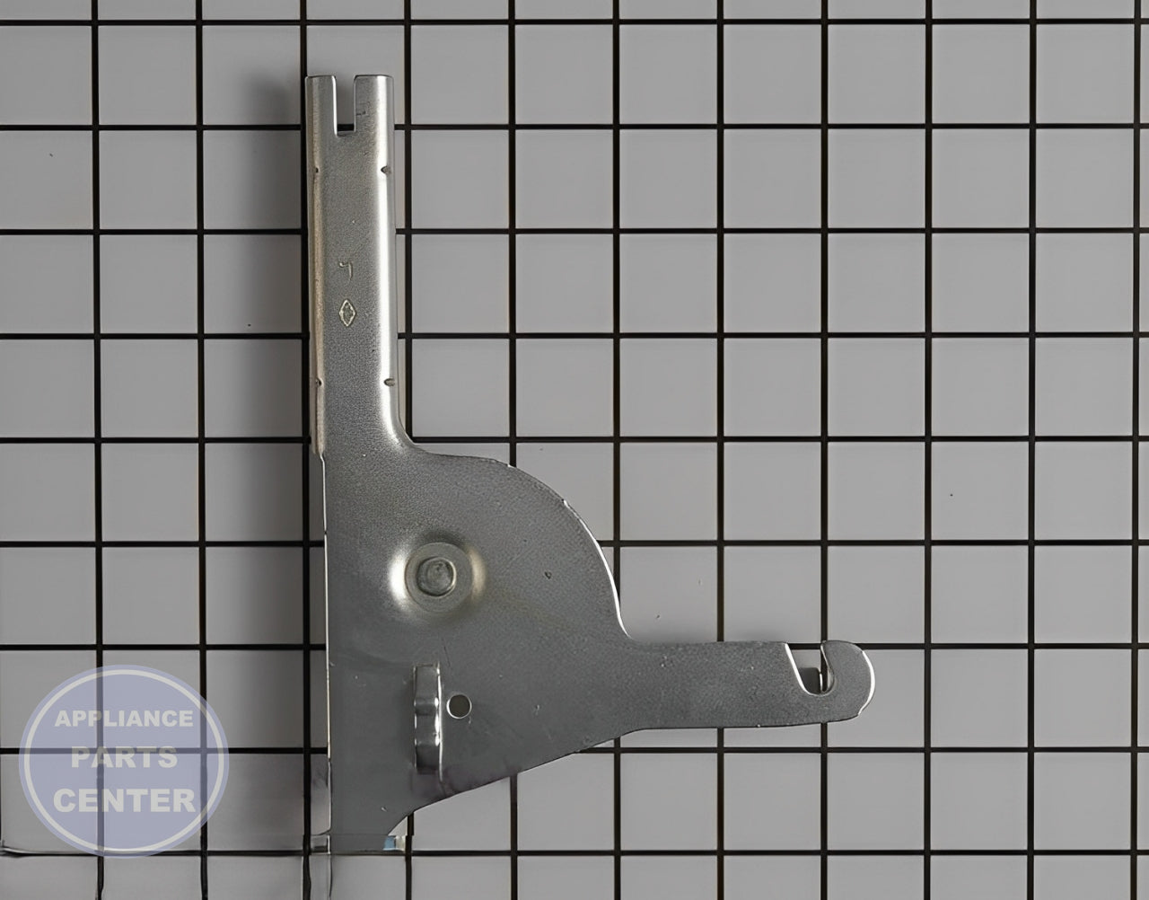 GE DISHWASHER RIGHT DOOR ARM HINGE ASSEMBLY WD14X20128 - Main view showing sturdy construction for specific models