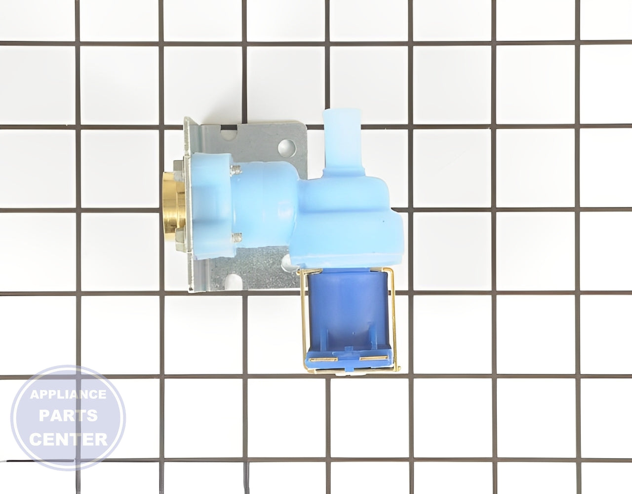 GE DISHWASHER WATER VALVE ASSEMBLY WITH SCREWS - Main view showing water control for various GE models