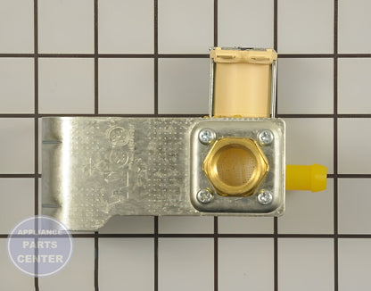 GE DISHWASHER WATER INLET FILL VALVE WD15X10014 - Detailed view of valve and float assembly