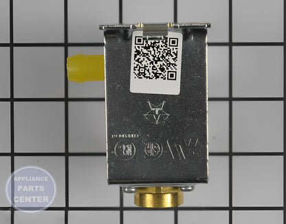GE DISHWASHER WATER INLET VALVE WD15X10015 - Detailed view of valve mechanism for precision control