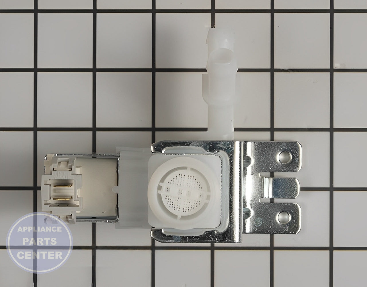 GE DISHWASHER WATER INLET VALVE WD15X22948 - Detailed view of precise technical details