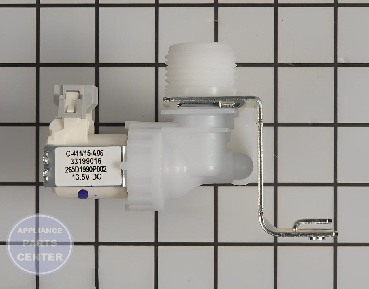 GE DISHWASHER WATER INLET VALVE WD15X22948 - Main view showing water control feature for GE Dishwasher models