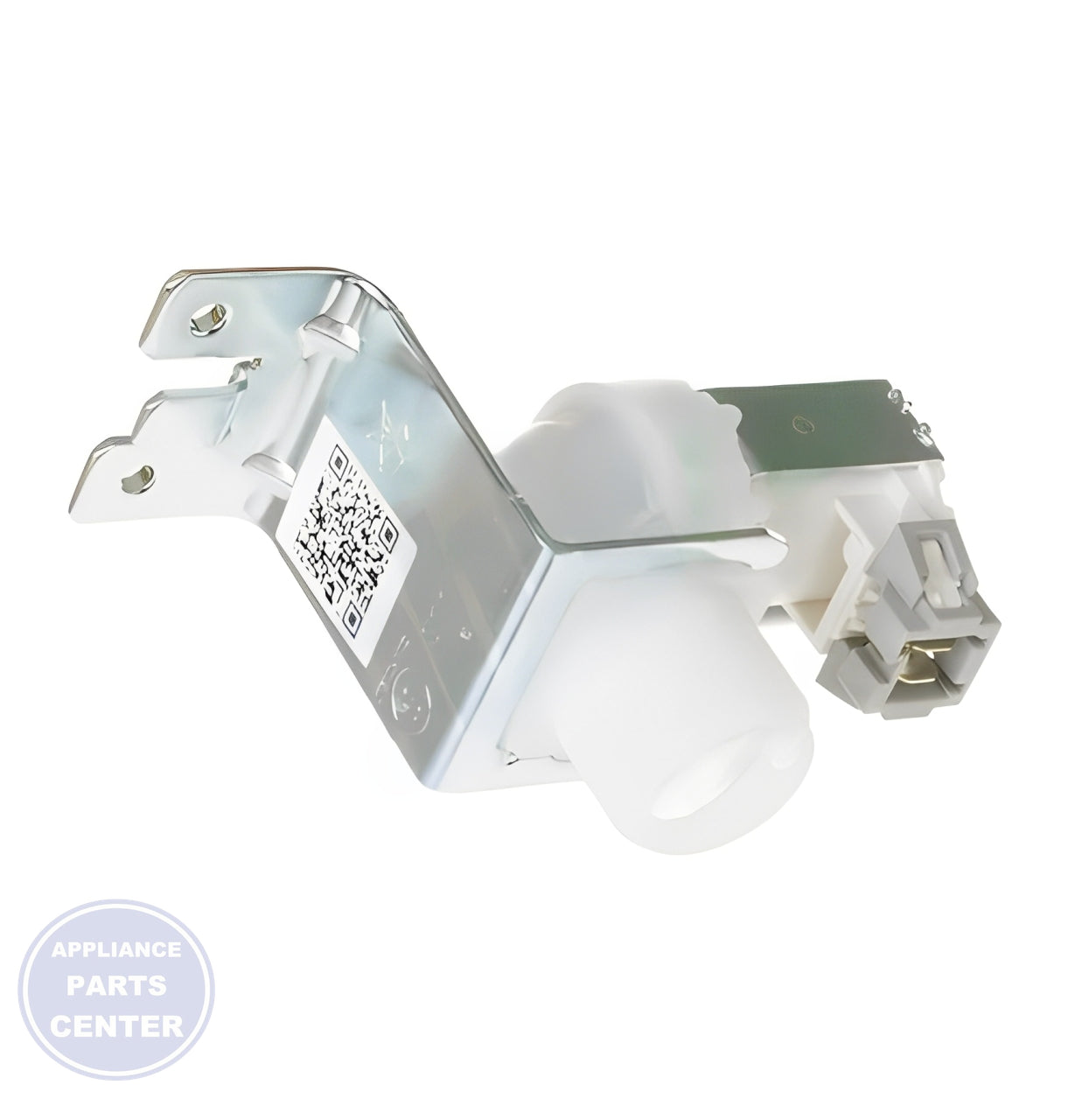 GE WATER VALVE ASSEMBLY WD15X24213 - Installation in GE dishwasher showing key mounting points