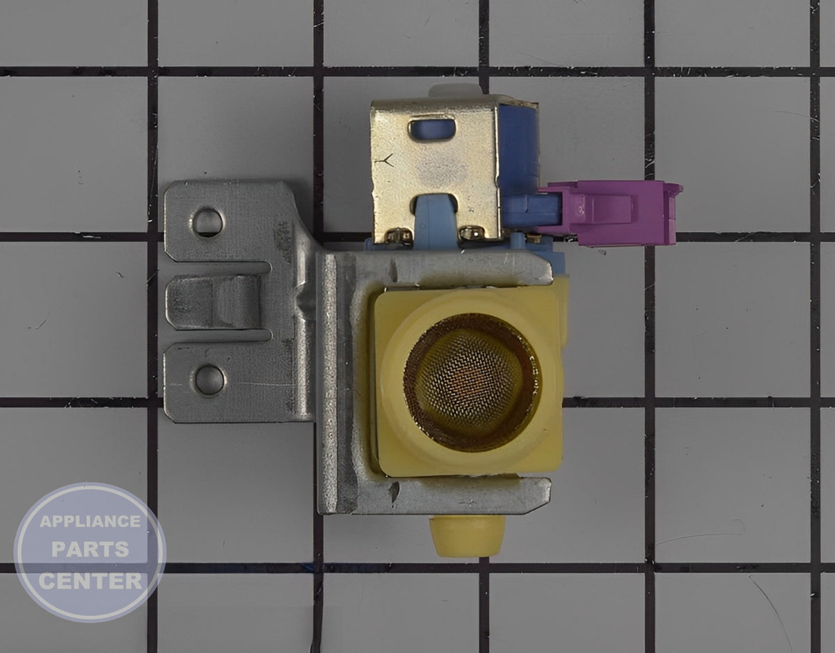 GE WATER INLET VALVE WD15X26078 - Detailed view of water flow specifications
