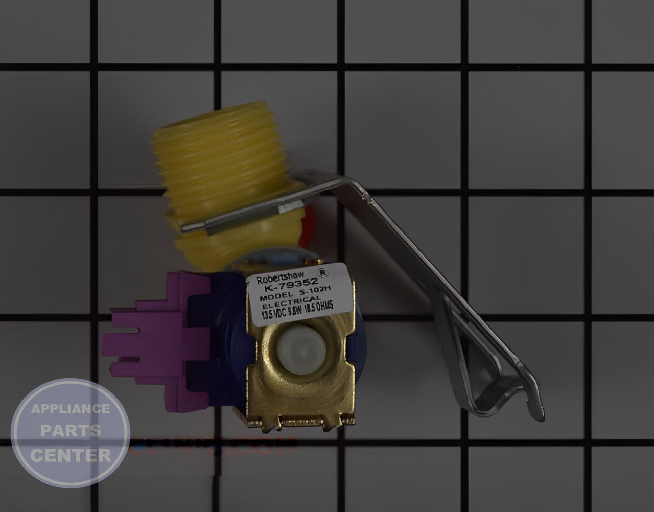 GE DISHWASHER WATER VALVE ASSEMBLY WD15X27703 - Main view showing water valve for specific models