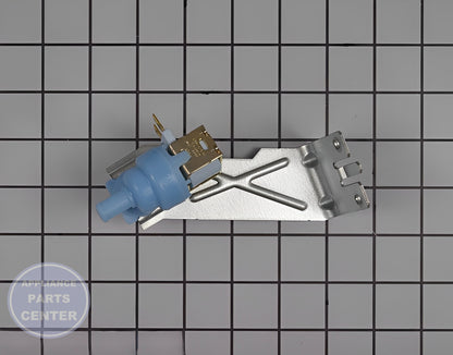 GE WATER INLET VALVE WD15X28379 - Side view with 5 GPM flow rate