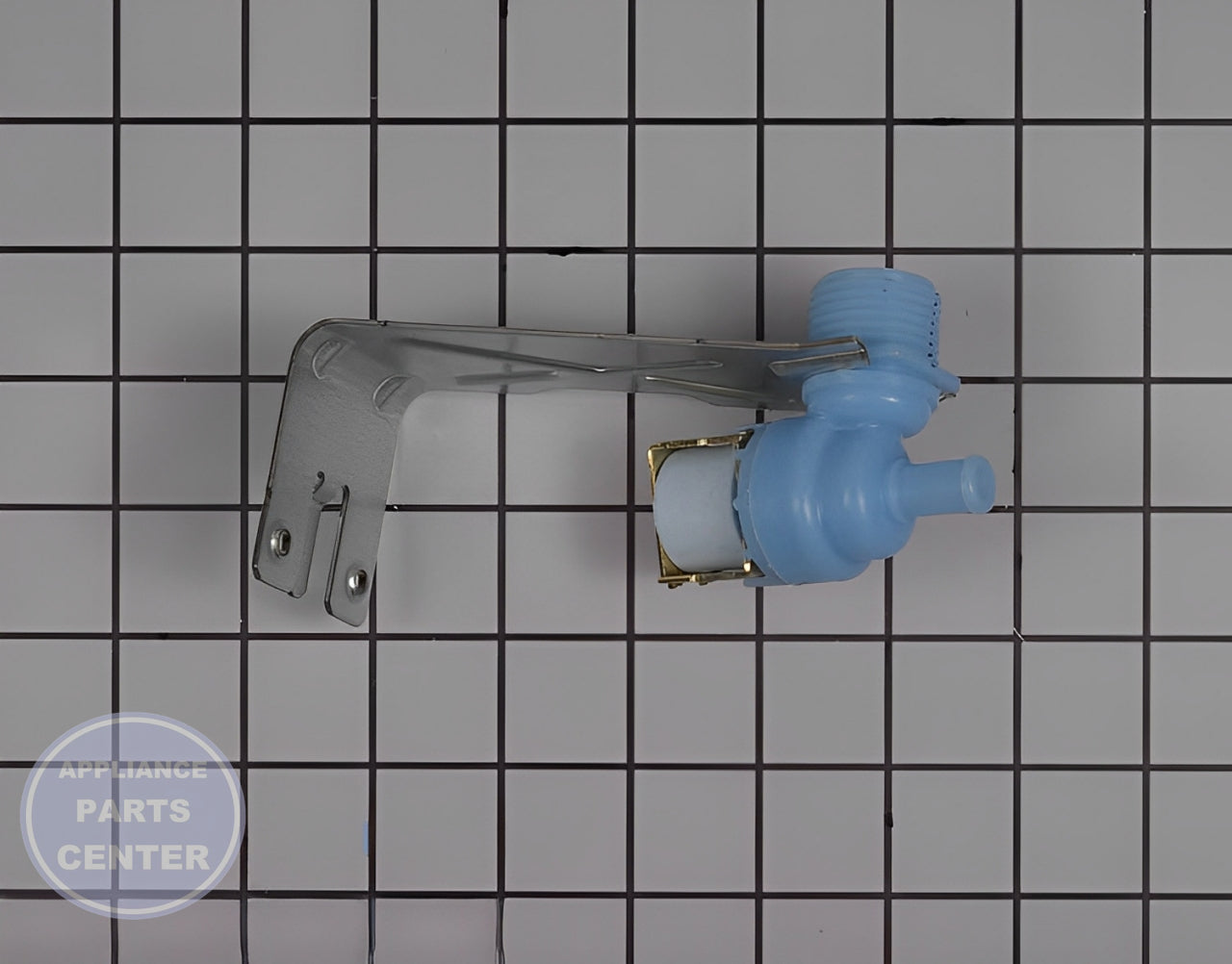 GE WATER INLET VALVE WD15X28379 - Installation in GEN Dishwasher showing mounting points